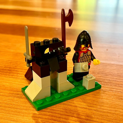 Lego 1917 catapulta - lego, re